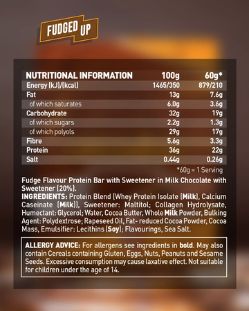 Grenade Protein Bar Fudged Up 60g