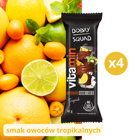 Zestaw batonów VITAMIN 40g   3 x 4 szt